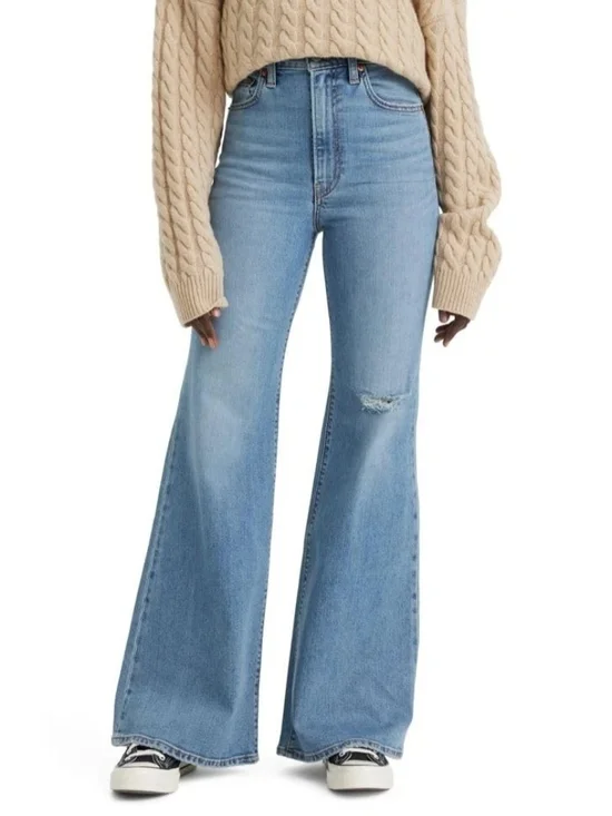 Levi’s Y2K high rise flare jeans 💙✨ NWT 30"x32" - Picture 1 of 3